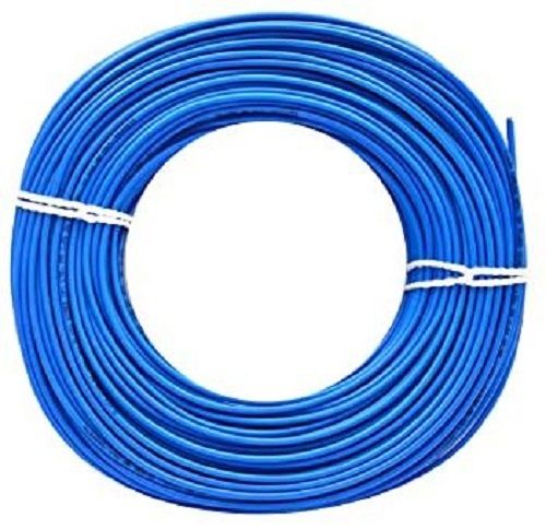 Blue 90 Meter 50 Hertz Industrial Electrical Pvc Insulated Round House Wire