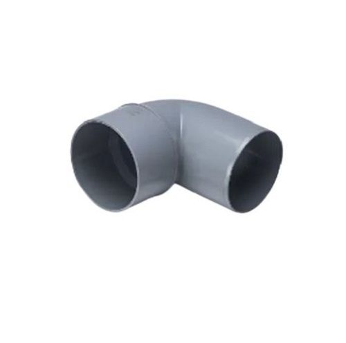 Grey 4 Inches Hot Rolled And Painted Round Shape Pvc Pipe Elbows