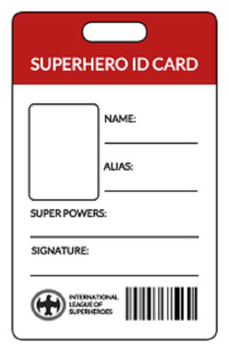 Multi Color Simple Id Card For School And Office Use