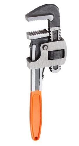 Adjustable Pipe Wrench - Mild Steel 3.9 x 8.5 x 32.6 cm | Heavy-Duty Design Comfortable Plastic Handle Chrome Molybdenum Steel Jaws Suitable for Plumbing and Automotive Repair