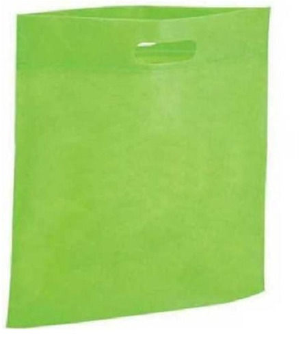 Silk Printing 10X14 Inches Rectangular Plain D Cut Patch Handle Non Woven Carry Bags