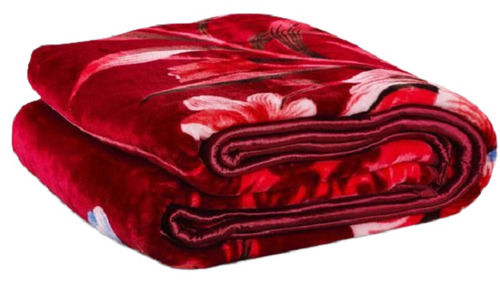 3.5 Kilogram, King Size Super Soft Printed Double Ply Polyester Mink Blanket Age Group: Children