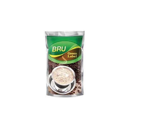 Eco Friendly 100 Gram Vegetarian Light Roasted Ground Bru Green Label Coffee Powder