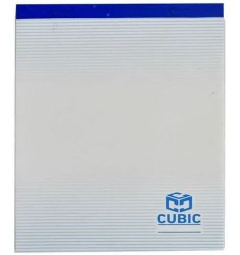 80 Pages 480 Gram Single Side Ruled Printed Cover Rectangular Notepad