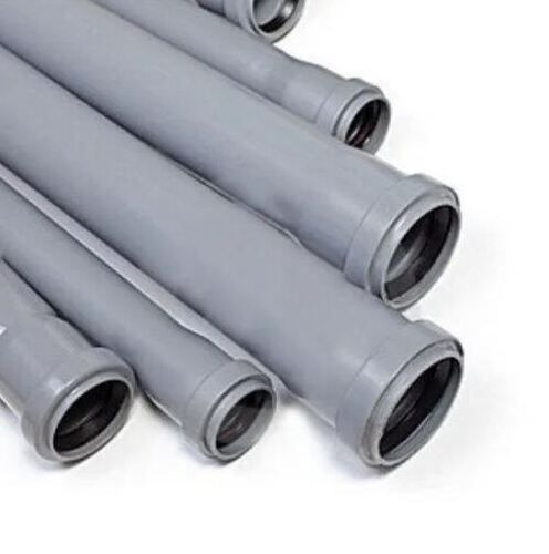 2 Mm Thickness 0.01 Mm Tolerance Round Seamless Female Connection Pvc Swr Pipe 