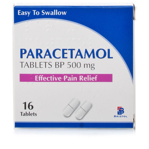 Paracetamol 500 Mg Tablets, 16 Tablets Pack
