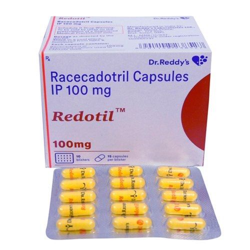 Redotil Racecadotril Capsules Ip 100Mg Organic Medicine