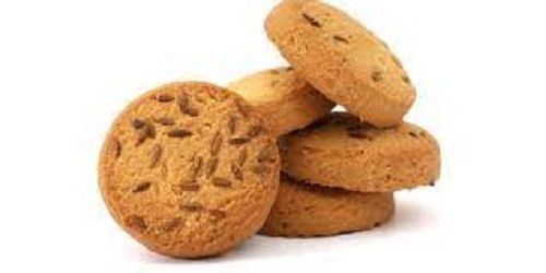 Delicious Crunchy and Crispy with Low Fat Round Jeera Biscuits