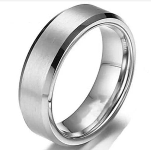 Sturdy Design Sleek Design And Stylish Durable Silver Round Stainless Steel Ring