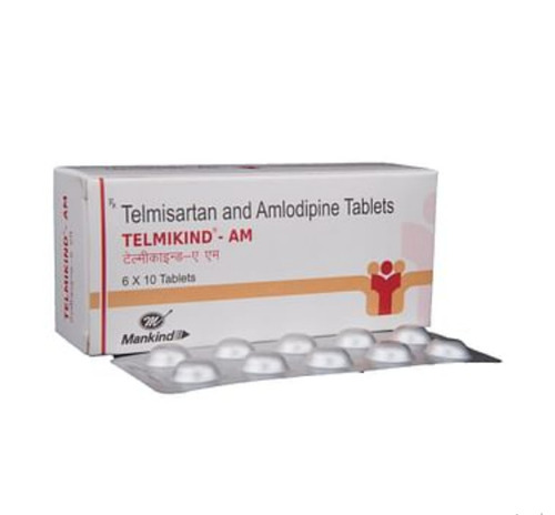 स्वचालित टेल्मिसर्टन और एमियोडिपिन टैबलेट