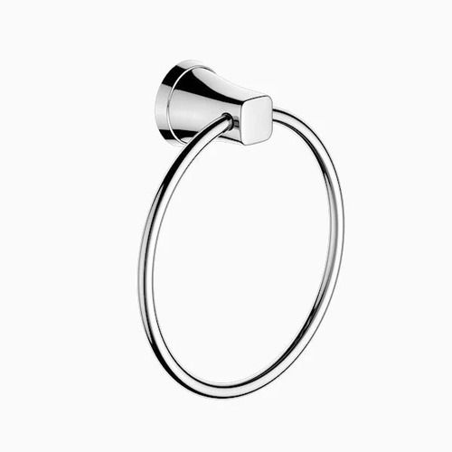 Corrosion Resistance Silver Coated Round Towel Ring