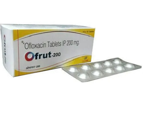 Ofloxacin Tablets Ip 200mg, 10x10 Tablets Pack