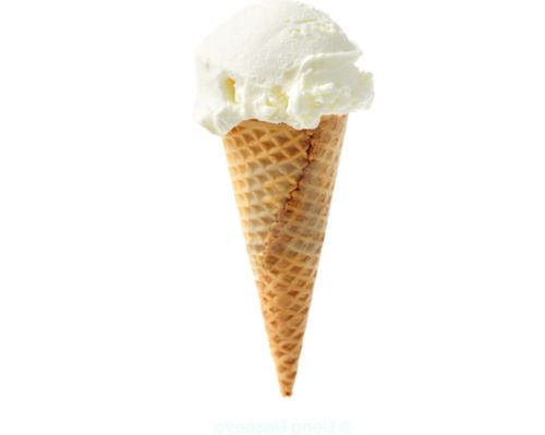 40 Gram Tasty And Delicious Sweet Vanilla Softy Ice Cream Cone