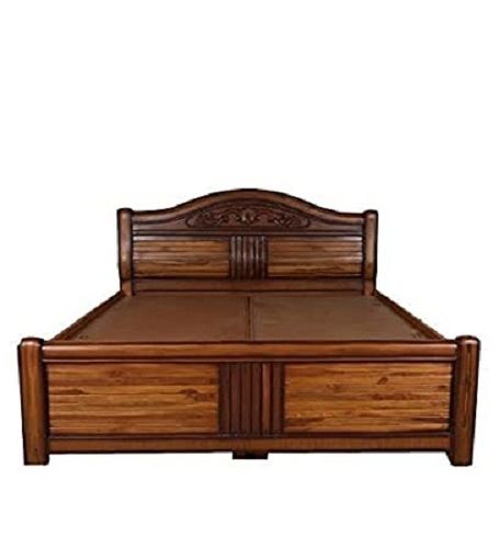 182l X 182w X 45h Dimension Comfortable Wooden Double Beds For Home