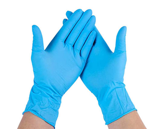 Medical Grade Full Finger Waterproof Disposable Nitrile Hand Gloves