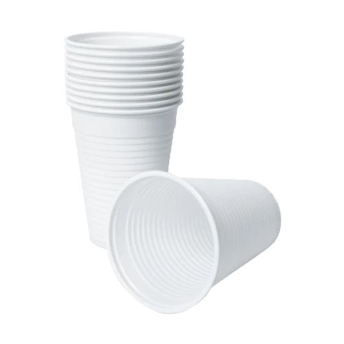 टिकाऊ और स्थिर बीपीए-मुक्त लीक-प्रूफ डिस्पोजेबल ग्लास सेट, 250 मिली, 50 का पैक