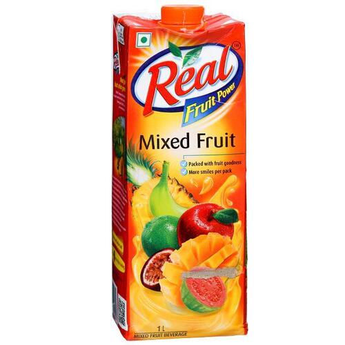 Pack Of 200 Ml Size, Sweet Taste 100% Natural And Pure Real Mixed Fruit Juice