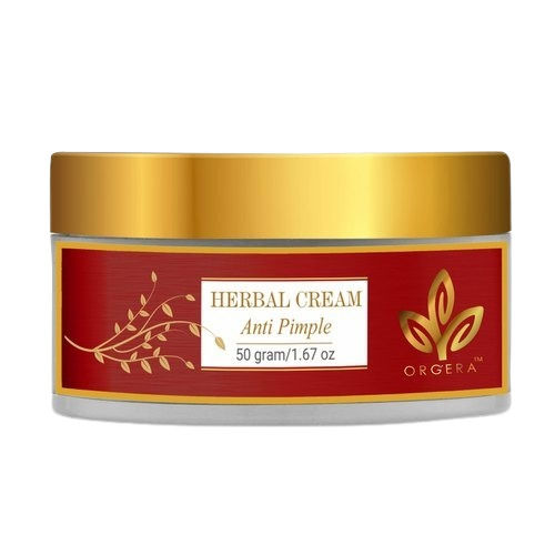  50 Gram Anti Pimple And Anti-Aging Herbal Skin Cream 