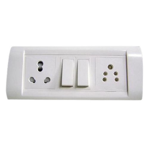 3X7X7 Inch White 220V 50Hz Ip54 Electrical Switch Board For Indoor And Outdoor Use Application: Domestic