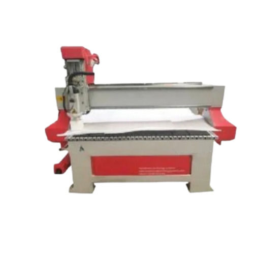 Semi Automatic Wood Cnc Router Machine - Color: White