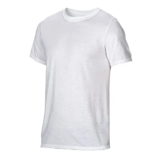 Comfortable Plain O Neck Short Sleeves Polyester Casual T Shirt For Men For Use In: Automobile Industry