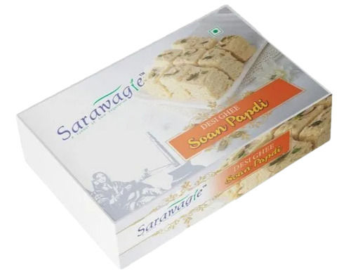 400 Gram Sweet And Delicious A Grade Fresh Soan Papdi Grade: Food