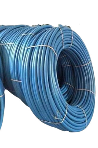 2 Mm Thick 90 Meter Long Industry Grade Blue PVC Round Pipes