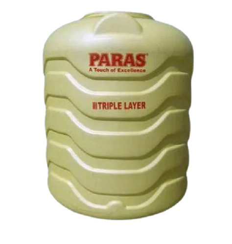 500 Liter 4 MM Thick Water Storage Triple Layer Plastic Water Tank