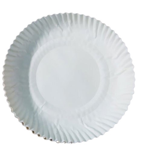 Environmentally Friendly Recyclable Round Plan Disposable Paper Plate