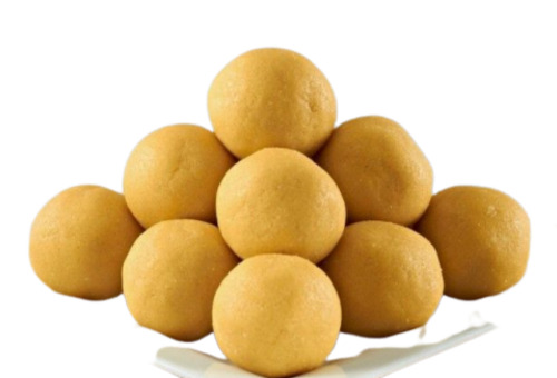 Food Grade Sweet And Delicious Pure Fresh Handmade Besan Laddu - 1 Kg, 23g Carbohydrates, 14g Fat, Soft Texture, Nutrient Enriched, No Harmful Chemicals