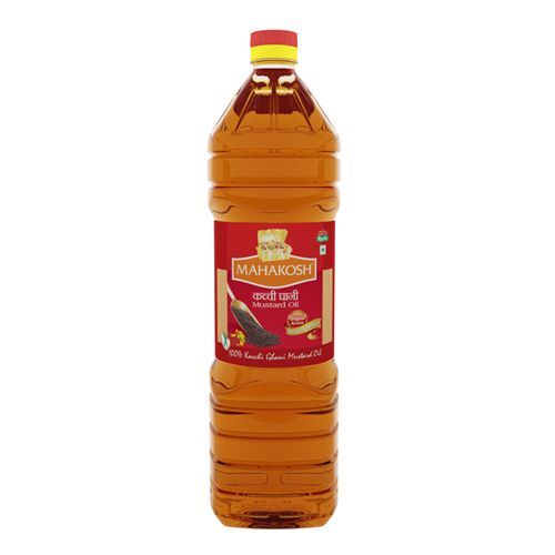 Good For Heart Rich In Nutrients No Preservative Added Pure Mustard Oil, 1 Liter