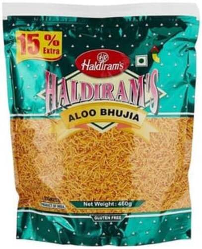 Food Grade 460 Grams Tasty And Crunch Gluten Free Fried Spicy Aloo Bhujia