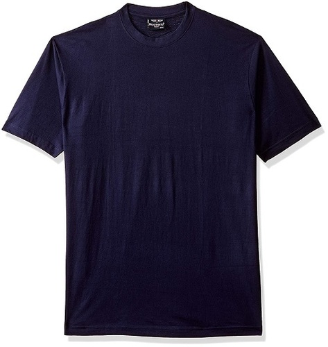 Men Stylish Casual Wear Soft Smooth Comfortable O-Neck Cotton T-Shirts - Customized Size Blue Color Plain Pattern Short Sleeves