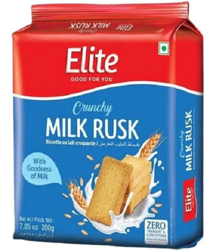 Improves Health Hygienic Prepared Sweet And Crunchy Milk Rusk (200 Grams)