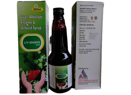 Liver Alkaliser Enzyme And Antacid Syrup 225ml
