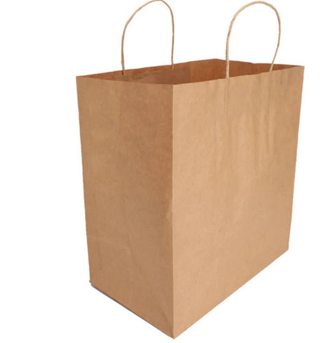 Light Weight Eco Friendly Flexiloop Handle Paper Carry Bag (11x6x11 Inch)