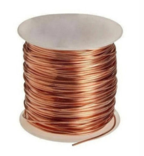 3 Mm Size 20 Meter Length Round Coated Bare Copper Wire For Electrical Use General Medicines