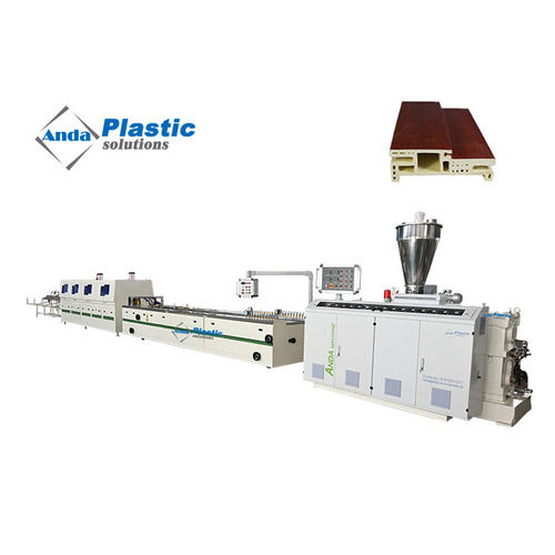 Heavy Duty Wpc Door Frame Profile Production Extrusion Line