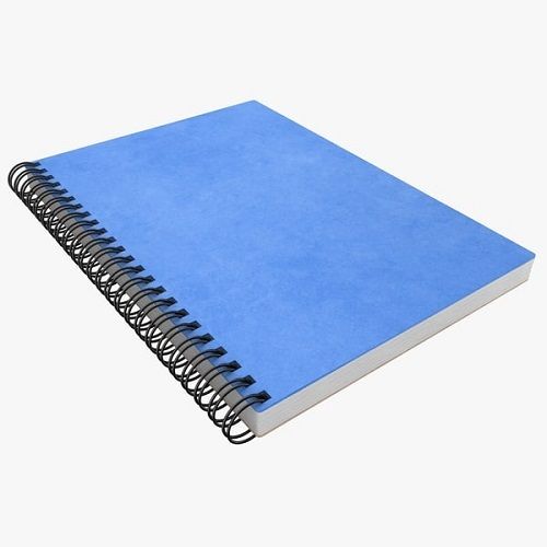 Bright Pages Paper Notebook Spiral