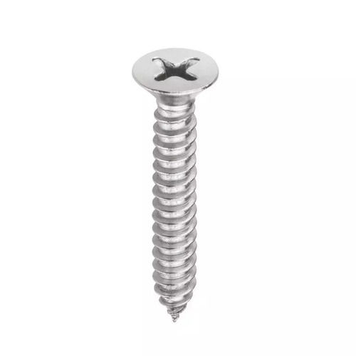 Silver 2-4Inch High Tensile Strength Corrosive Resistant Sharp Point Mild Steel Screws