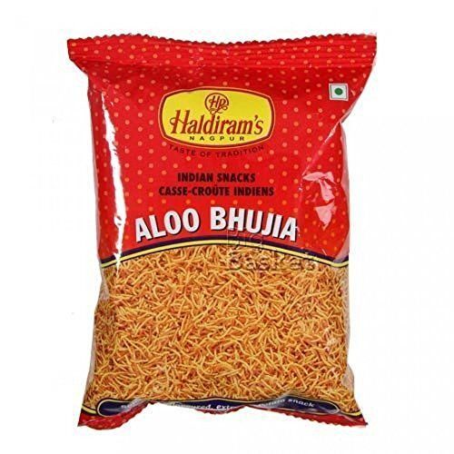 Red 50 Gram Hygienically Packed Ready To Eat Spicy And Crunchy Aloo Bhujia