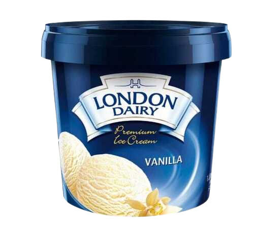 500ml, A Grade Sweet And Delicious Vanilla Flavor Premium Ice Cream