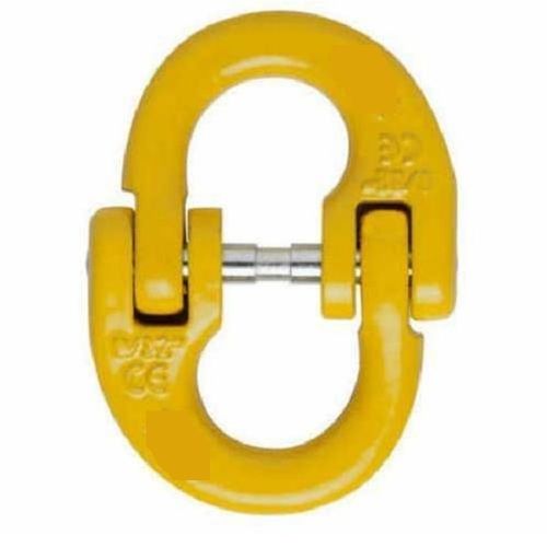 Yellow Alloy Steel Connecting Chains Links Application: Construction