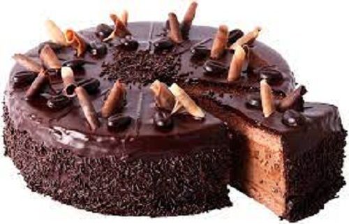 500 Grams Weight Tasty And Hygienic Dark Chocolate Cream Cake Fat Contains (%): 12G. 18% Percentage ( % )