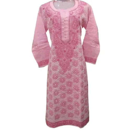 cotton chikan kurti