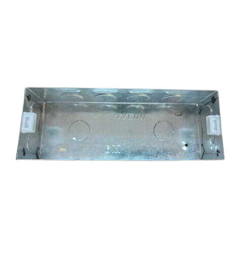 Wall Mounted Rectangular Galvanized Iron Electrical Concealed Modular Box