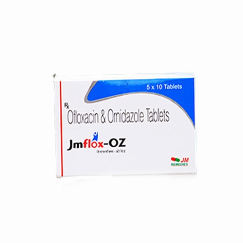Ofloxacin And Ornidazole Tablets (Jmflox -Oz5) General Medicines