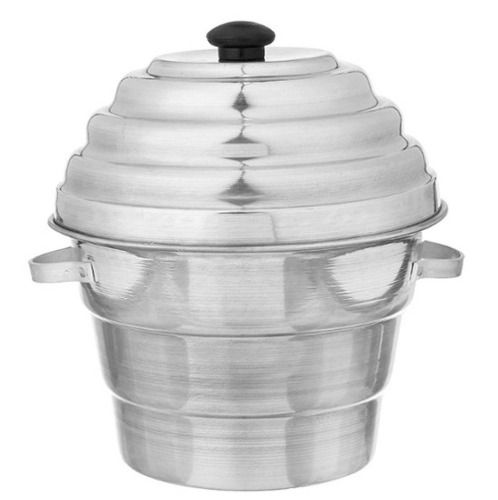 2 Liter 15 Mm Thick Corrosion Resistant Stainless Steel Idli Steamer