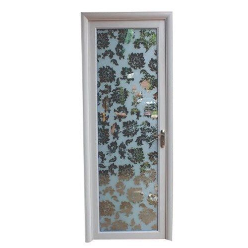 Inward Open Style Rectangular Creak Resistant Designer Aluminium Bathroom Door for Entry