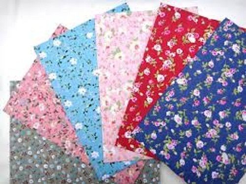 Skin Friendly Relaxed Shrink Resistance Soft Multicolor Printed Cotton Fabric 